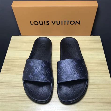 louis vuitton men slippers